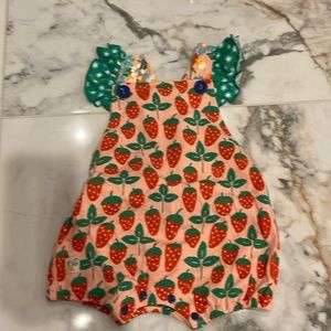 Wild Flowers NWT 18mo onesie